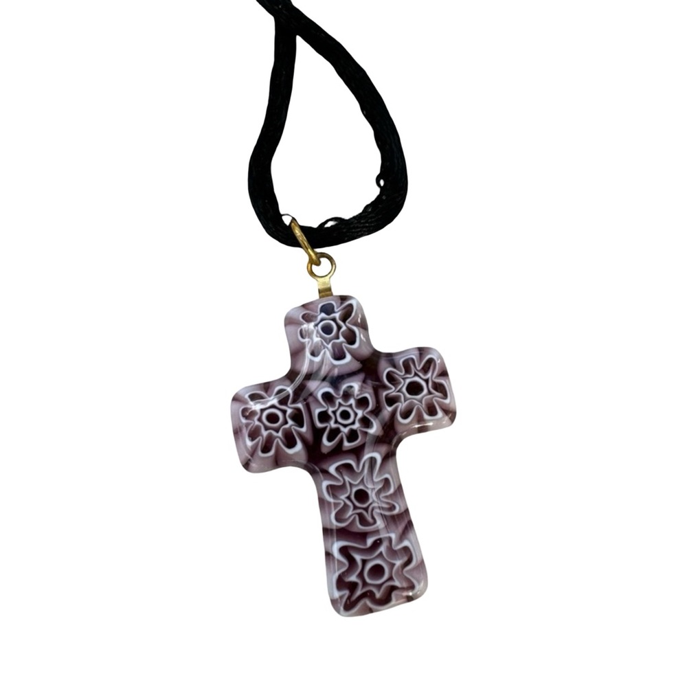 Murano Mellifiori Italian Glass Pendant